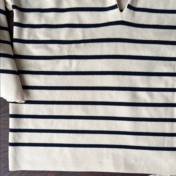Pomander Place Collared Pullover striped Sweater - Picture 5 of 7